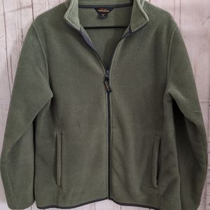 Hunter green fleece